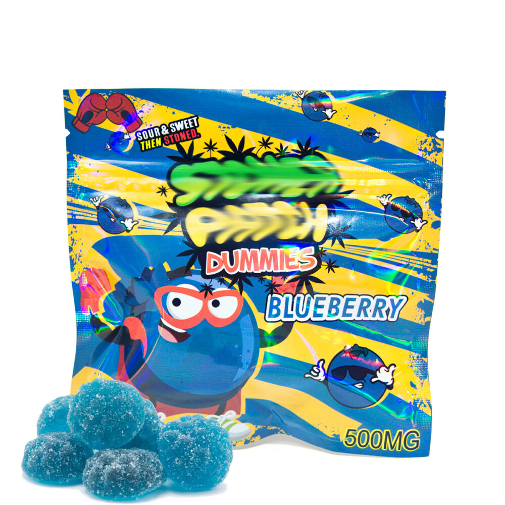 Blueberry Stoner Patch Dummies (500mg THC)