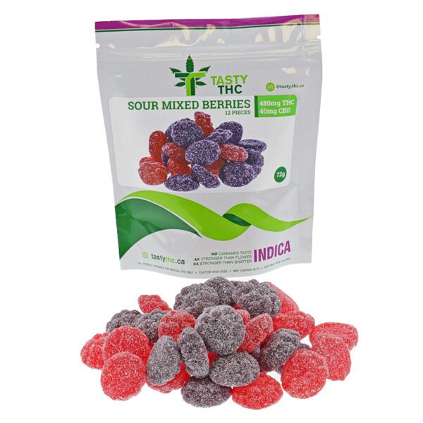 Tasty Thc Sour Mixed Berries Indica