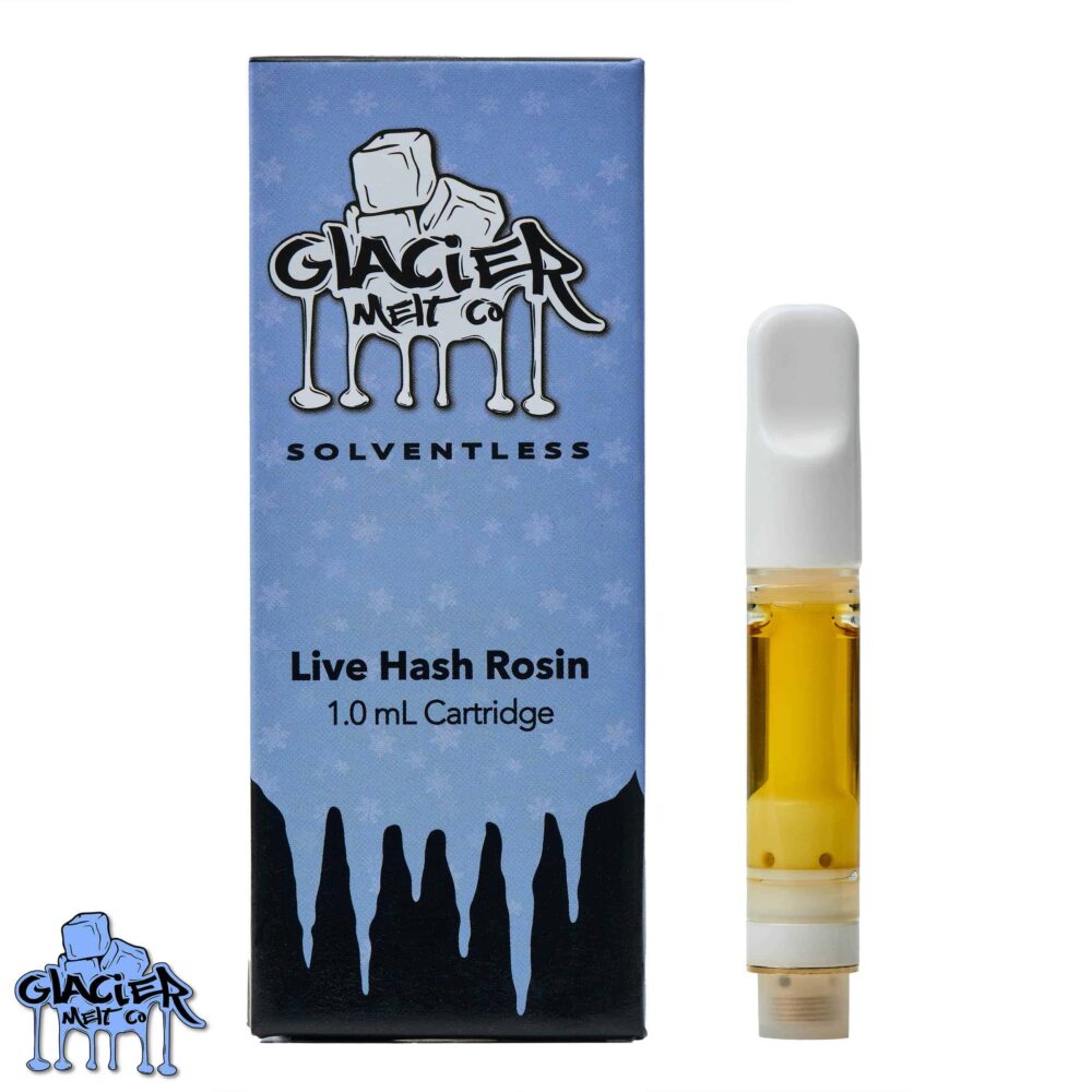 Glacier Melt - Live Rosin Vape Carts (2 FOR $100)