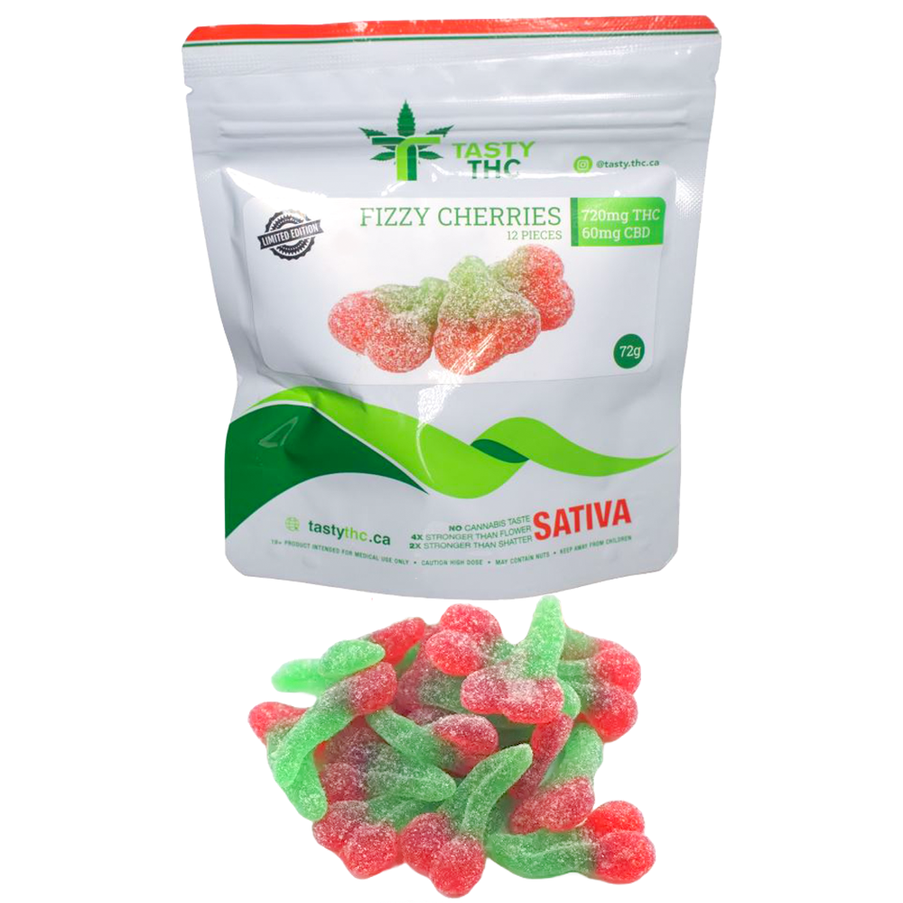 tasty thc fizzy cherries limited edition