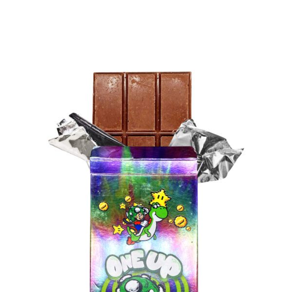 One Up Milk Chocolate Magic Mushroom Bar 3500mg