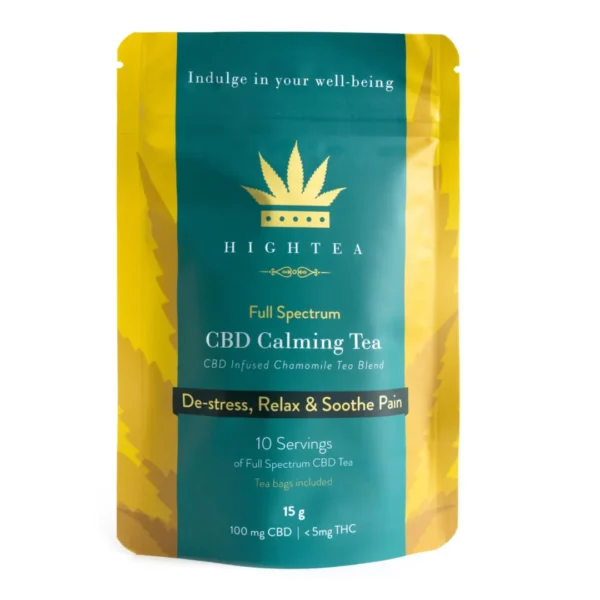 High Tea CBD Calming Tea 100 mg CBD Front