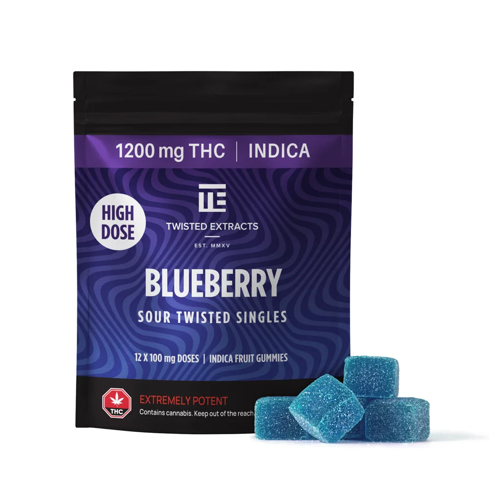Twisted Extracts Blueberry 1200MG Indica