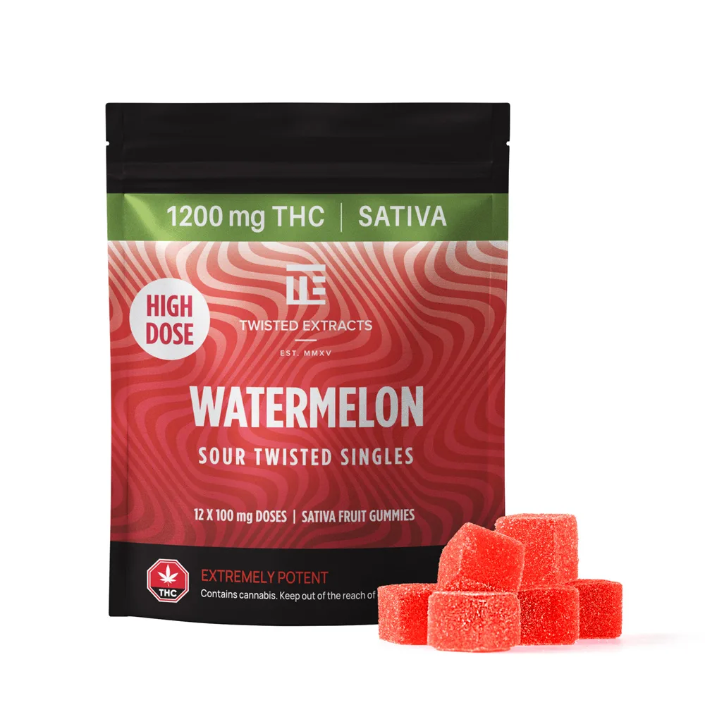 Twisted Extracts Watermelon 1200MG Sativa