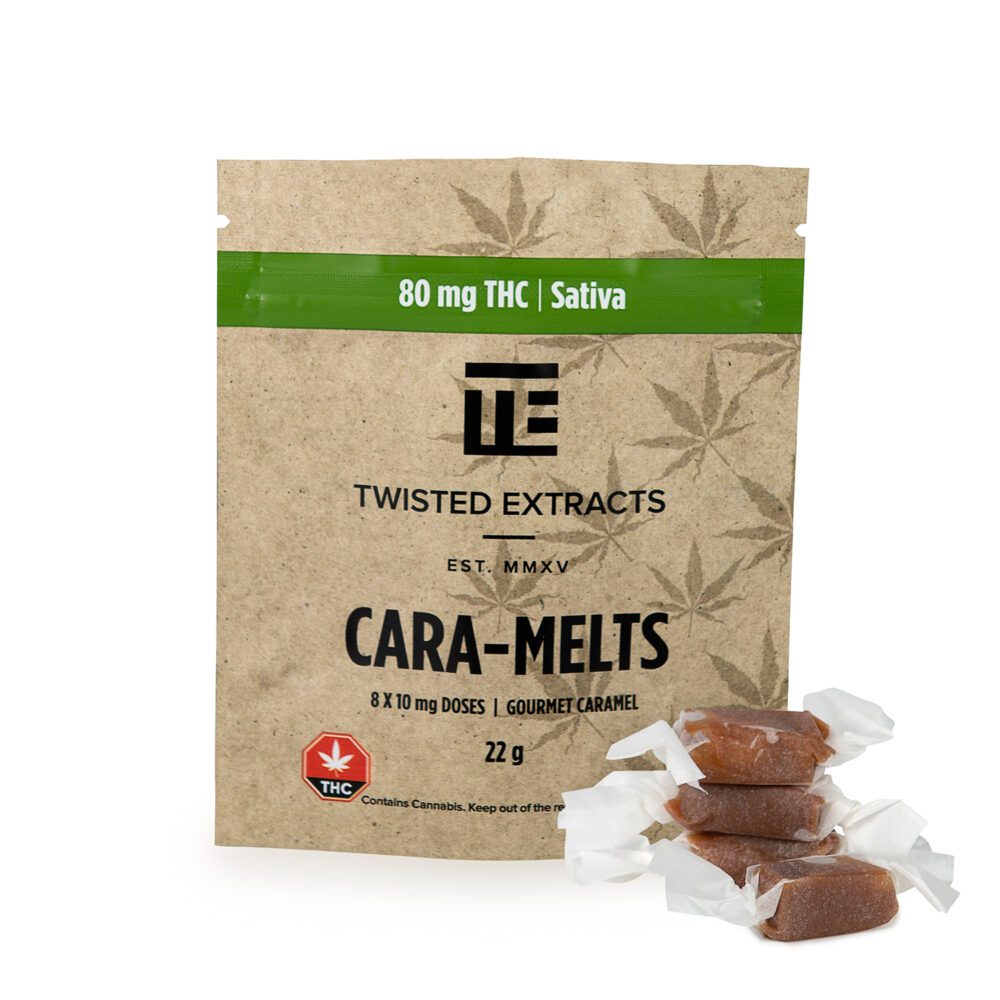 Twisted Extracts Sativa Cara-Melts 80 Mg THC