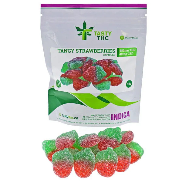 Tasty THC Tangy Strawberries Indica