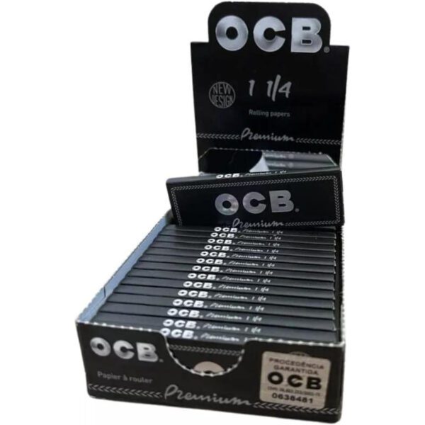 OCB PREMIUM 1 1/4 ROLLING PAPERS BOX