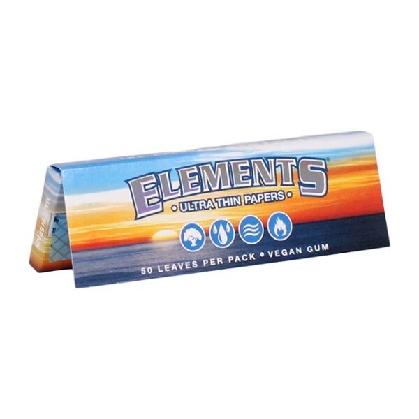 ELEMENTS 1 1/4 SLIM ULTRA THIN RICE ROLLING PAPERS