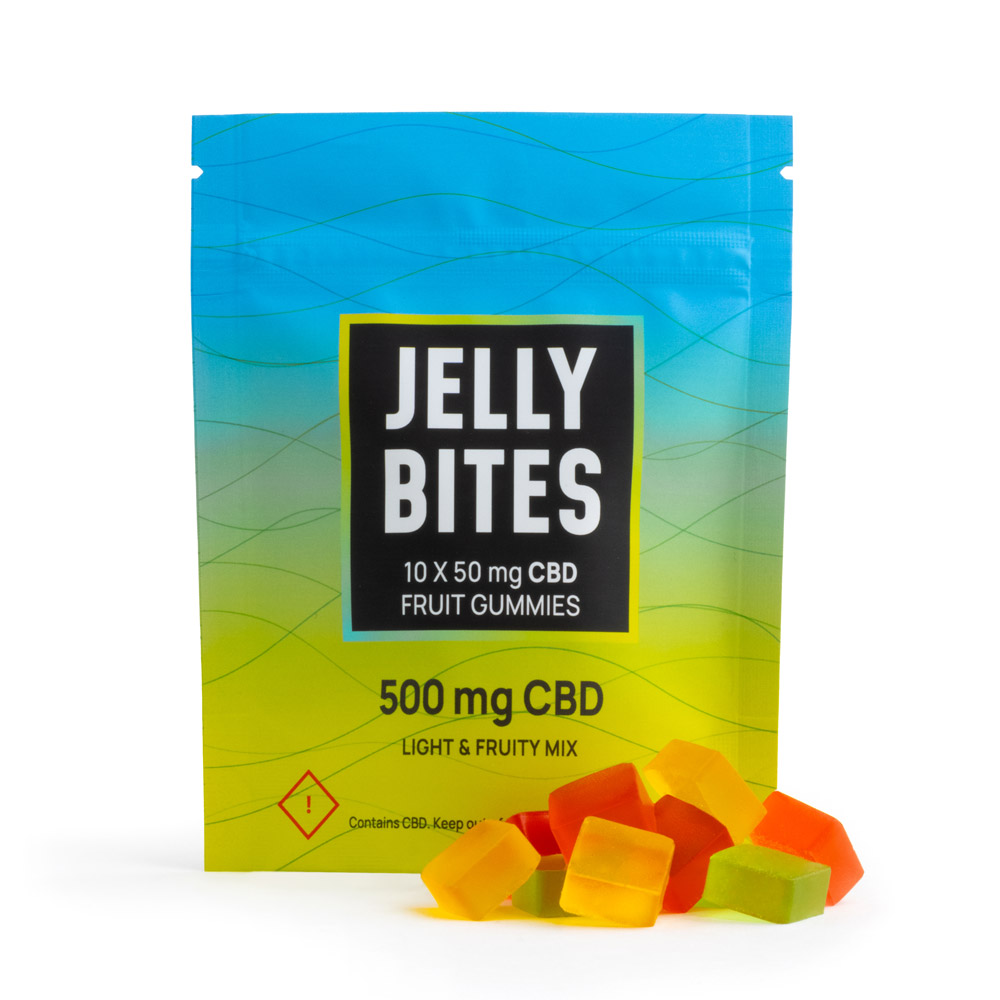 Twisted Extracts – CBD Jelly Bites - Light & Fruity Mix (500mg CBD)
