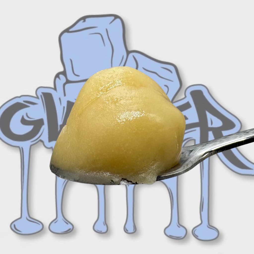 Glacier Melt CO Live Hash Rosin - LA Cake Breath (2 Gram Jar) - Image 2