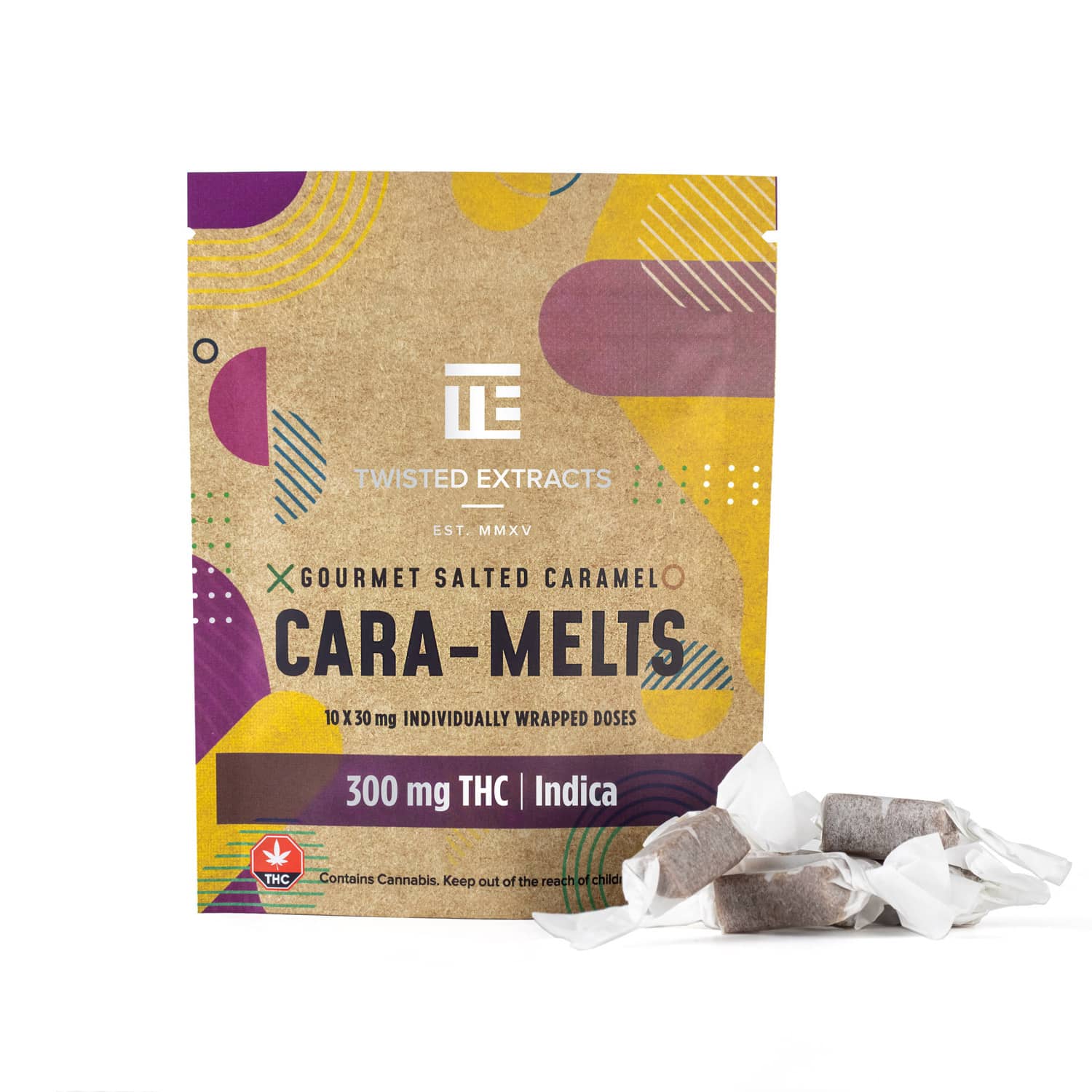Twisted Extracts - Salted Cara-Melts Indica (300MG THC)